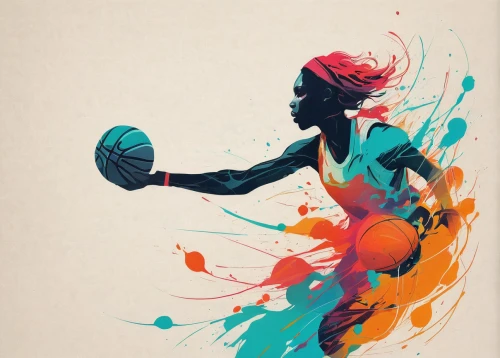 woman's basketball,basketball,basketball player,women's basketball,girls basketball,streetball,basket,outdoor basketball,basketball moves,ball,wall & ball sports,globetrotter,skill game,dribbling,the ball,ball sports,girls basketball team,vector ball,ball play,corner ball,Illustration,Paper based,Paper Based 19