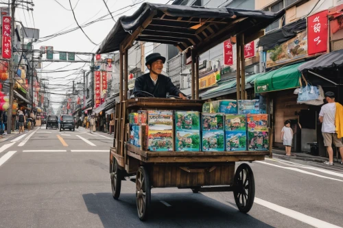 pedicab,wooden cart,flower cart,tuk tuk,blue pushcart,rickshaw,bamboo car,straw cart,cart with products,delivery service,cart noodle,seoul namdaemun,seoul,tokyo ¡¡,luggage cart,wooden carriage,tokyo,taipei,osaka,japan,Illustration,Japanese style,Japanese Style 18