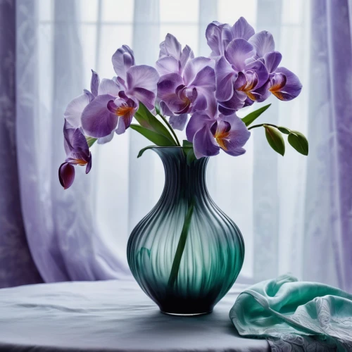 glass vase,flower vase,flower vases,vase,hyacinths,india hyacinth,lilac orchid,tulipan violet,graph hyacinth,vases,still life photography,still life of spring,flowers png,hyacinth,freesias,violet tulip,purple crocus,phalaenopsis,soprano lilac spoon,glasswares,Photography,General,Fantasy