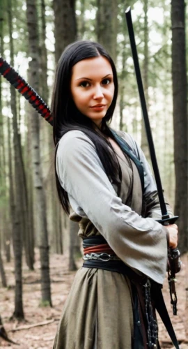 nancy crossbows,swordswoman,swath,beautiful girls with katana,huntress,dacia,female warrior,katniss,longbow,warrior woman,girl with gun,quarterstaff,girl with a gun,musketeer,piper,lori,bows and arrows,miss circassian,field archery,bow and arrows