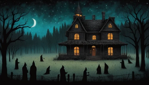 witch house,witch's house,houses clipart,the haunted house,haunted house,halloween illustration,house silhouette,halloween background,halloween poster,lonely house,halloween wallpaper,halloween scene,creepy house,halloween and horror,little house,house in the forest,halloween vector character,haunted castle,halloween night,ghost castle,Illustration,Abstract Fantasy,Abstract Fantasy 19