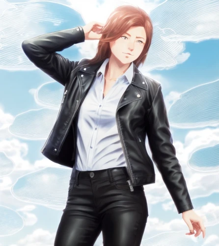 business angel,sky,rainmaker,sky rose,jacket,cloud,autumn icon,autumn sky,blue sky,clary,black suit,kosmea,sky butterfly,mari makinami,flying heart,nora,fallen angel,singing hawk,white cloud,leather jacket,Common,Common,Japanese Manga