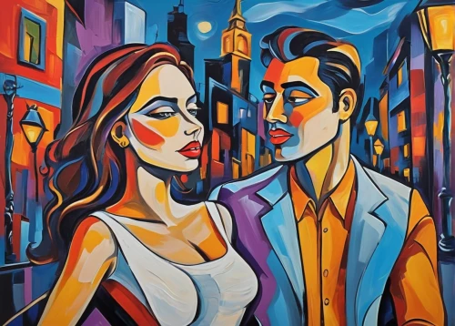 two people,young couple,david bates,man and woman,man and wife,oil painting on canvas,blues and jazz singer,dancing couple,oil on canvas,couple,pop art people,argentinian tango,art painting,cool pop art,as a couple,loving couple sunrise,tango,vintage man and woman,oil painting,roaring twenties couple,Conceptual Art,Oil color,Oil Color 24