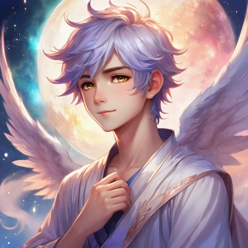 crying angel,angel wing,uriel,celestial,ganymede,celestial body,angel wings,sun moon,guardian angel,angel’s tear,angel,fairy galaxy,winged heart,neptune,angelology,love angel,celestial bodies,cupid,pegasus,dove of peace,Illustration,Realistic Fantasy,Realistic Fantasy 01