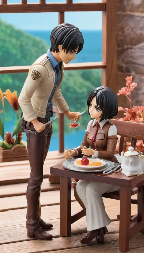 romantic dinner,romantic meeting,romantic scene,dinner for two,sweet table,grainau,thanksgiving dinner,romano cheese,kotobukiya,toy photos,figurines,food table,picnic table,hiyayakko,autumn taste,thanksgiving background,a snack between meals,hands holding plate,picnic,sweet dish,Unique,3D,Garage Kits