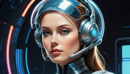 scifi,cyborg,droid,headset,sci fi,ai,symetra,andromeda,headset profile,sci-fi,sci - fi,valerian,cybernetics,echo,cyber,futuristic,retro woman,head woman,robot icon,operator,Conceptual Art,Sci-Fi,Sci-Fi 18