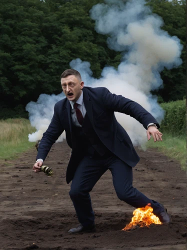 pyrogames,belarus byn,adolf,suit actor,burned land,run,pyrotechnic,world war 1,the conflagration,digital compositing,chollo hunter x,ground fire,shia,make fire,fire master,flickering flame,bílý květ,dollar burning,fire artist,luther burger,Art,Artistic Painting,Artistic Painting 30