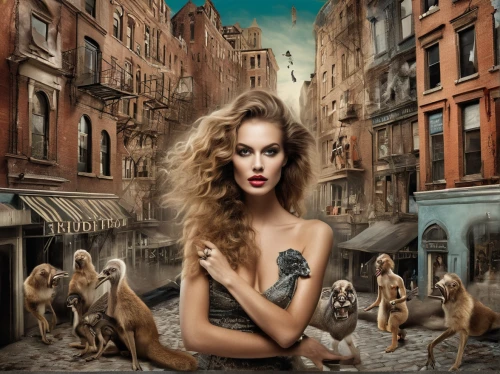 image manipulation,photo manipulation,photoshop manipulation,photomanipulation,fantasy art,sphynx,digital compositing,lioness,longhaired whippet,photomontage,tonkinese,she feeds the lion,city ​​portrait,fantasy picture,beauty salon,hipparchia,havana brown,faun,horoscope libra,hairdresser,Illustration,Realistic Fantasy,Realistic Fantasy 40