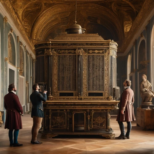 armoire,cabinet,versailles,royal interior,harpsichord,louvre,danish furniture,danish room,cabinetry,fontainebleau,cabinets,chiffonier,meticulous painting,fortepiano,antique furniture,paintings,four poster,louvre museum,villa cortine palace,ornate room,Photography,General,Natural