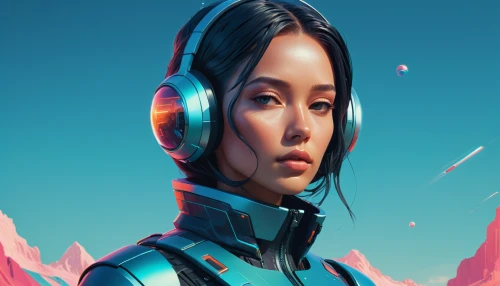 vector girl,sci fiction illustration,futuristic,valerian,scifi,echo,robot icon,mulan,cyber,cyan,ai,cyborg,portrait background,android inspired,aquanaut,avatar,cg artwork,vector art,world digital painting,vector,Conceptual Art,Sci-Fi,Sci-Fi 11