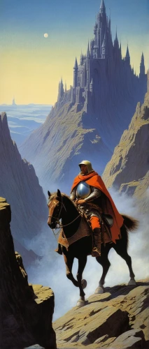 dune,heroic fantasy,viewing dune,guards of the canyon,travel poster,man and horses,horseman,the wanderer,dune landscape,horseback,camelot,western riding,baron munchausen,nomads,kurai steppe,dune 45,cavalry,camel caravan,hamelin,nomad,Conceptual Art,Sci-Fi,Sci-Fi 16