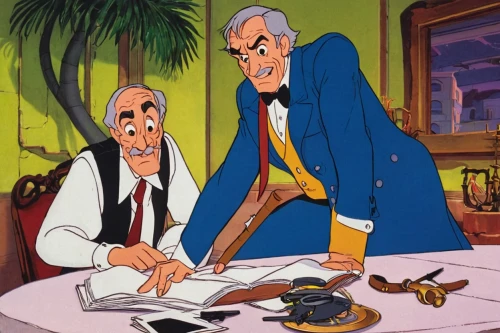 geppetto,pensioners,caricaturist,consultants,cartoon doctor,tailor,retro cartoon people,theoretician physician,financial advisor,content writers,old couple,shoe repair,basketball officials,elderly people,watchmaker,fish-surgeon,oddcouple,notary,businessmen,pathologist,Illustration,Children,Children 01
