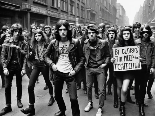 ramones,protest,stonewall,protesting,generation,vintage 1978-82,young people,revolution,extinction rebellion,goth subculture,1973,the rolling stones,protester,1971,marching,40 years of the 20th century,riot,60s,may day,male youth,Art,Classical Oil Painting,Classical Oil Painting 03