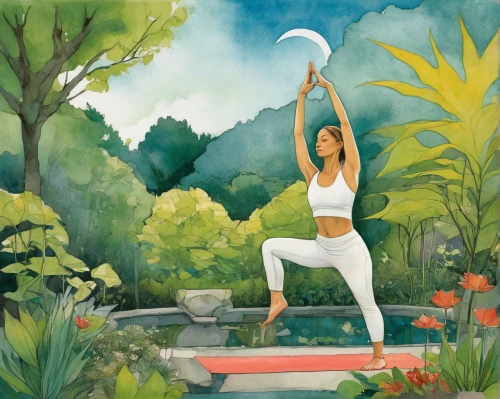 half lotus tree pose,qi gong,sun salutation,yogananda,ayurveda,lotus position,kundalini,surya namaste,yoga poses,yoga,mantra om,equal-arm balance,asana,yoga day,wellness coach,heart chakra,energy healing,naturopathy,yogananda guru,anahata,Illustration,Realistic Fantasy,Realistic Fantasy 29