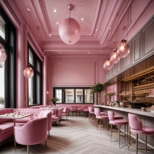 pink macaroons,restaurant bern,piano bar,paris cafe,fine dining restaurant,wine bar,new york restaurant,breakfast room,pink ice cream,candy bar,casa fuster hotel,pink gin,pink lady,clove pink,dusky pink,biscuit rose de reims,bistrot,pastry shop,viennese cuisine,tearoom