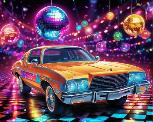 disco,disco ball,retro eighties,80s,go-go dancing,retro music,christmas retro car,eighties,1980's,retro background,prism ball,1980s,car hop,80's design,70s,70's icon,mirror ball,bobby-car,retro christmas,pinball,Illustration,Realistic Fantasy,Realistic Fantasy 38