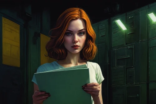 sci fiction illustration,clary,transistor,transistor checking,girl studying,game illustration,librarian,digital painting,cg artwork,clementine,bookworm,world digital painting,book illustration,girl at the computer,digital compositing,the girl at the station,women's novels,female doctor,telephone operator,live escape game,Illustration,Abstract Fantasy,Abstract Fantasy 09