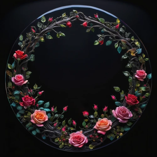 rose wreath,floral wreath,floral silhouette wreath,wreath of flowers,floral silhouette frame,floral frame,blooming wreath,flower wreath,circle shape frame,roses frame,flower frame,decorative plate,sakura wreath,flowers frame,art deco wreaths,wreath,floral and bird frame,door wreath,rose frame,circular ornament,Photography,Artistic Photography,Artistic Photography 02