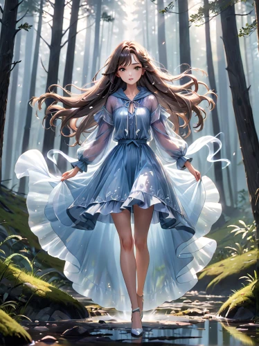 forest background,ballerina in the woods,alice,fairy tale character,wonderland,fairy forest,fairy queen,in the forest,faerie,enchanted forest,forest of dreams,fantasy picture,bluebell,alice in wonderland,forest walk,fairy world,fairy,japanese sakura background,tsumugi kotobuki k-on,mystical portrait of a girl,Anime,Anime,General