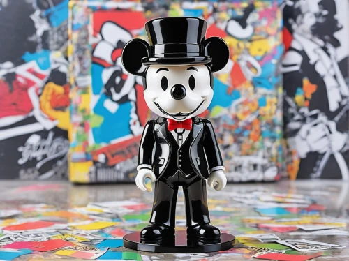 mickey mouse,mickey,mickey mause,micky mouse,jigsaw,tuxedo,jigsaw puzzle,ringmaster,tuxedo just,top hat,walt disney center,3d figure,paper art,wind-up toy,funko,plastic arts,tux,game figure,monopoly,pinocchio,Unique,3D,Garage Kits