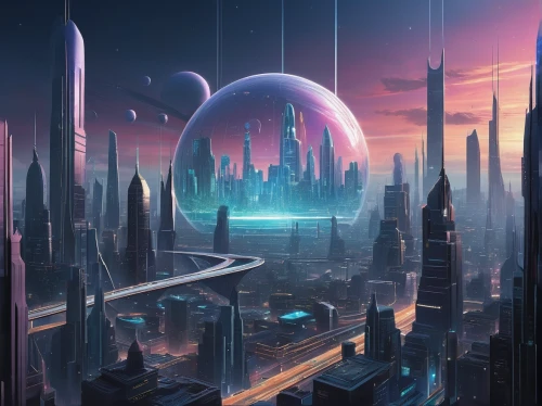 futuristic landscape,fantasy city,scifi,alien world,alien planet,cityscape,sci fiction illustration,metropolis,sci - fi,sci-fi,futuristic,sci fi,fantasy landscape,city cities,futuristic architecture,space art,vast,cyberspace,fantasy world,exoplanet,Conceptual Art,Sci-Fi,Sci-Fi 25