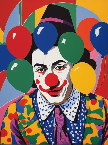 rodeo clown,clown,creepy clown,clowns,juggler,circus,cool pop art,modern pop art,scary clown,ringmaster,joker,horror clown,triggerfish-clown,popart,pop art people,cirque,juggling club,pop art style,pop art,circus animal,Art,Artistic Painting,Artistic Painting 40