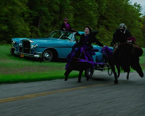 witch driving a car,riderless,horse riders,cross-country equestrianism,purple rizantém,horse-drawn vehicle,horseback,transylvania,side car race,cossacks,horsepower,gypsies,horse-drawn carriage,ghost car rally,western riding,horseman,horse-drawn,horse and buggy,horseback riding,skull racing,Photography,Documentary Photography,Documentary Photography 29