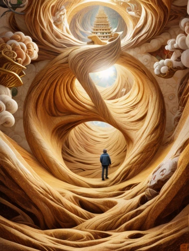 geological phenomenon,mushroom landscape,somtum,fractal environment,geological,vipassana,mandelbulb,wave rock,panoramical,buddhist hell,wormhole,golden scale,road of the impossible,vortex,psychedelic art,admer dune,meridians,time spiral,fractals art,hall of supreme harmony