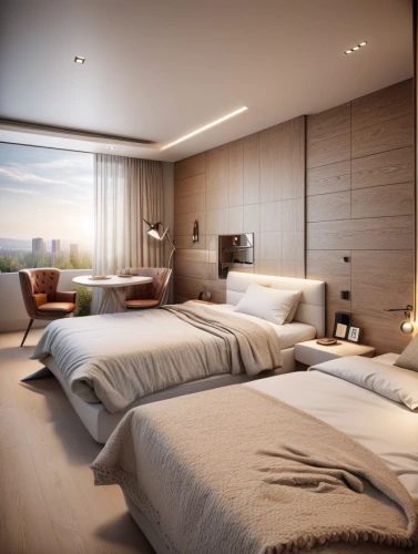 modern room,3d rendering,penthouse apartment,sleeping room,render,bedroom,great room,interior modern design,sky apartment,modern decor,luxury home interior,guest room,contemporary decor,3d render,3d rendered,loft,interior design,smart home,livingroom,room divider