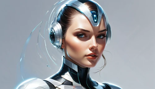 cyborg,ai,droid,vector girl,sci fiction illustration,cybernetics,head woman,humanoid,robot icon,robotic,sci fi,echo,artificial intelligence,nova,symetra,robot,andromeda,scifi,biomechanical,cg artwork,Conceptual Art,Fantasy,Fantasy 20