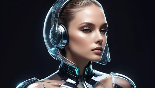 cybernetics,cyborg,cyber,humanoid,bluetooth headset,wireless headset,biomechanical,ai,futuristic,headset,robotic,cyberspace,electronic music,artificial intelligence,scifi,sci fiction illustration,headset profile,artificial hair integrations,wearables,droid,Photography,Fashion Photography,Fashion Photography 12