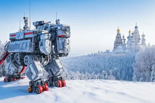 ice castle,russian winter,all-terrain vehicle,transformer,snow blower,glory of the snow,snow removal,mecha,heavy transport,snowmobile,transylvania,military robot,winter service,all terrain vehicle,at-at,decepticon,north pole,snowhotel,special transport,ural-375d,Illustration,Black and White,Black and White 06