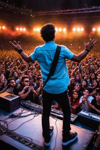 concert crowd,concert guitar,brisbane,arms,raised hands,buenos aires,crowd,microphone stand,arms outstretched,ct,hands up,concert dance,guitar solo,man silhouette,life stage icon,nz,olodum,zurich shredded,greek in a circle,thank you chile,Conceptual Art,Fantasy,Fantasy 16