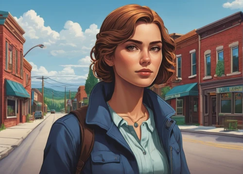 montana,virginia,virginia sweetspire,game illustration,cheyenne,sci fiction illustration,clementine,queen anne,world digital painting,small towns,wyoming,digital painting,woman holding pie,the girl at the station,greenwood,cg artwork,rowan,american frontier,bunches of rowan,virginia city,Illustration,American Style,American Style 12