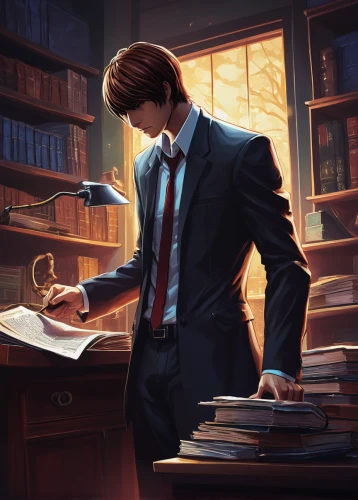 librarian,sci fiction illustration,bookworm,attorney,academic,scholar,investigator,author,night administrator,tutor,cg artwork,researcher,game illustration,lawyer,bookkeeper,professor,mystery book cover,library book,reading,coffee and books,Conceptual Art,Fantasy,Fantasy 21