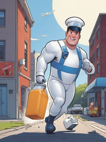 disney baymax,mailman,propane,steel man,water police,delivering,baymax,delivery man,courier driver,cartoon doctor,medic,bellboy,warehouseman,package delivery,plumber,repairman,postman,blue-collar worker,hotel man,newspaper delivery,Conceptual Art,Sci-Fi,Sci-Fi 12