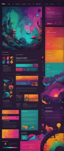 colorful foil background,color palette,80's design,colorful background,abstract multicolor,abstract retro,rainbow color palette,abstract design,palette,colors,flat design,folders,panoramical,portfolio,vector infographic,elements,music sheets,scroll wallpaper,color fields,colors background,Illustration,Paper based,Paper Based 18