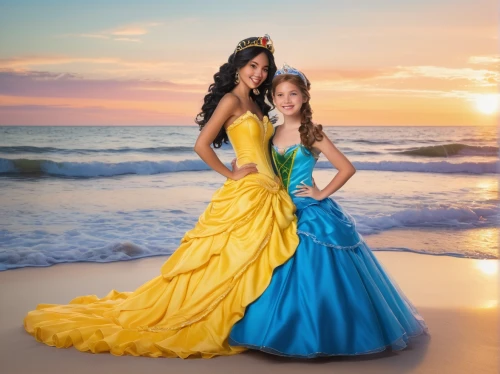 quinceanera dresses,princesses,celtic woman,social,quinceañera,hoopskirt,yellow and blue,believe in mermaids,beautiful photo girls,princess sofia,wedding dresses,mermaids,ball gown,fairytale characters,children's photo shoot,children's fairy tale,little girl dresses,yellow rose background,sailing blue yellow,sea fantasy,Illustration,American Style,American Style 06