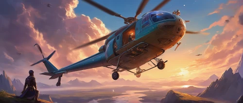 gyroplane,helicopter pilot,helicopter,rotorcraft,bell 214,bell 206,rescue helicopter,fire-fighting helicopter,bell 212,trauma helicopter,helicopters,boeing ch-47 chinook,eurocopter,airships,mil mi-2,fire fighting helicopter,mil mi-24,ambulancehelikopter,mil mi-8,police helicopter,Illustration,Realistic Fantasy,Realistic Fantasy 01