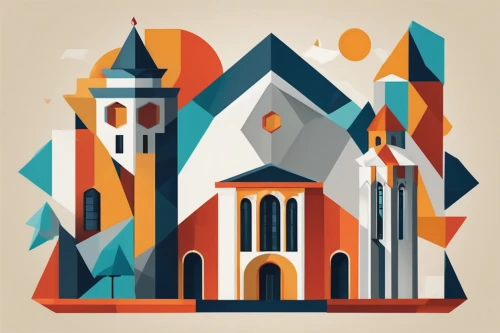 church painting,fairy tale icons,vector illustration,churches,cathedral,airbnb icon,dribbble,advent market,vector design,church faith,vector graphic,church towers,steeple,dribbble icon,vector image,autumn icon,city church,church bells,vector graphics,adobe illustrator,Art,Artistic Painting,Artistic Painting 45