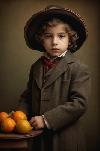 child portrait,vintage children,shirley temple,photographing children,stovepipe hat,portrait photographers,greengrocer,vintage boy and girl,image manipulation,frock coat,hatter,clementines,vintage female portrait,pear cognition,victorian style,vintage fashion,victorian lady,photos of children,peddler,charlie chaplin,Photography,Documentary Photography,Documentary Photography 13