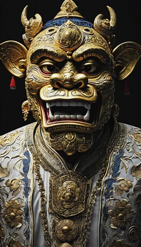 barong,emperor,daruma,barongsai,goki,taiwanese opera,the emperor's mustache,peking opera,shuanghuan noble,golden mask,samurai,jōdō,gold mask,okinawan kobudō,ganghwado,golden dragon,wild emperor,sensoji,gyūdon,gwangokji,Illustration,American Style,American Style 14