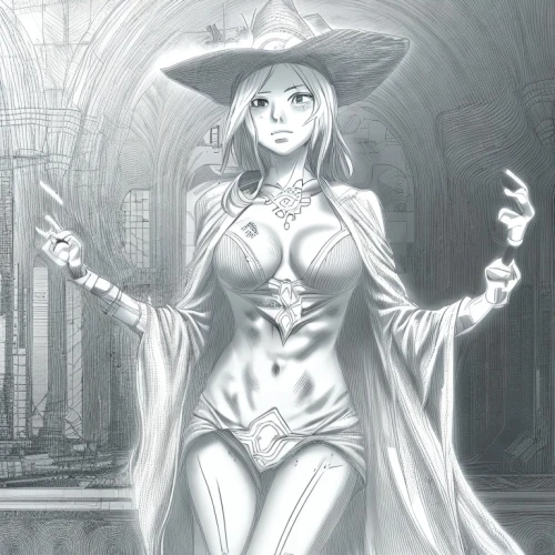 sorceress,priestess,nami,a200,goddess of justice,magistrate,elza,halloween witch,tiber riven,mezzelune,witch,caerula,la catrina,frula,vampire lady,mage,dodge warlock,malva,eris,vampire woman,Design Sketch,Design Sketch,Character Sketch