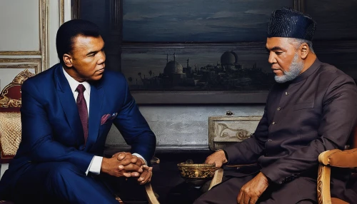 mohammed ali,human rights icons,muhammad ali,13 august 1961,business icons,moorish,mubarak,chess icons,exchange of ideas,color image,unity in diversity,preachers,libya,unity,icons,north african bristle ends,historic,addis ababa,wise men,oddcouple,Photography,Documentary Photography,Documentary Photography 18