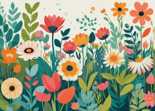 floral digital background,floral background,springtime background,spring background,blanket of flowers,flower painting,flower meadow,wood daisy background,meadow flowers,floral doodles,spring meadow,flower field,summer meadow,flower bed,wildflowers,blooming field,flower background,scattered flowers,field of flowers,summer flowers,Illustration,Vector,Vector 08