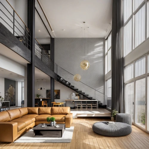 penthouse apartment,loft,modern living room,modern decor,contemporary decor,interior modern design,apartment lounge,shared apartment,an apartment,living room,modern style,interior design,home interior,livingroom,sky apartment,apartment,luxury home interior,modern room,modern house,modern office,Interior Design,Living room,Modern,German Nature