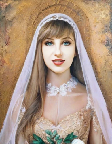 bridal,bride,dead bride,bridal dress,the angel with the veronica veil,blonde in wedding dress,wedding dress,miss circassian,portrait of christi,wedding gown,bridal clothing,romantic portrait,princess anna,indian bride,mother of the bride,emile vernon,silver wedding,bridal accessory,celtic queen,bridal veil
