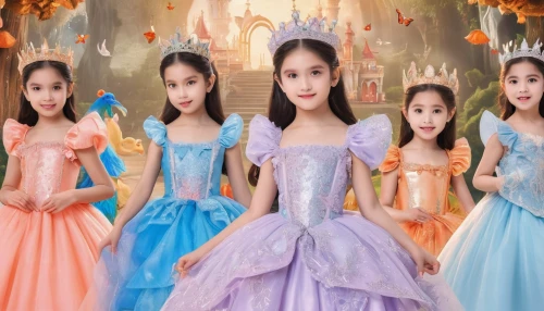 princesses,princess sofia,quinceanera dresses,cinderella,fairy tale character,children's fairy tale,fairies,quinceañera,3d fantasy,fairy world,fairytale characters,children's background,fairy galaxy,fantasy picture,the little girl's room,fantasy world,hanbok,pageant,fairy tale,shanghai disney,Illustration,Realistic Fantasy,Realistic Fantasy 02