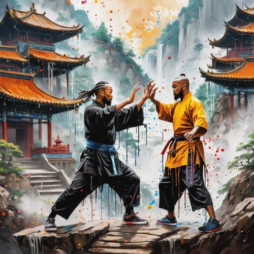 shaolin kung fu,wing chun,kung fu,taijiquan,martial arts,wushu,kungfu,monks,baguazhang,chinese art,haidong gumdo,qi gong,world digital painting,buddhists monks,jeet kune do,japanese martial arts,sambo (martial art),hall of supreme harmony,xing yi quan,karate,Conceptual Art,Graffiti Art,Graffiti Art 08