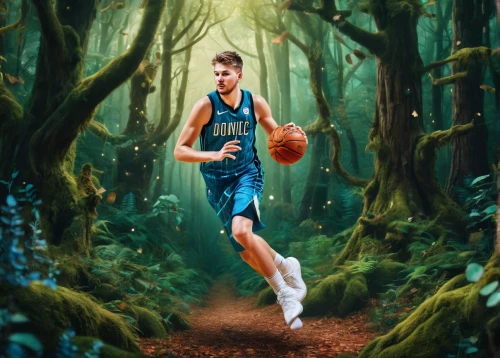 luka,knauel,basketball player,nba,farmer in the woods,fantasy picture,bucks,the woods,forest background,ros,cauderon,woodland,in the forest,nikola,riley one-point-five,forest of dreams,game illustration,mamba,woods,world digital painting,Illustration,Realistic Fantasy,Realistic Fantasy 37